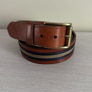 Brooks Imported Italian Leather EUC Size 38